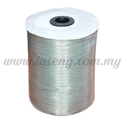 0.3cm Satin Ribbon2 Grey (RB2-GY)