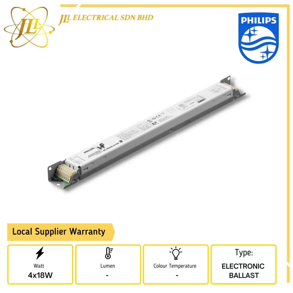 PHILIPS HF-R 418 TLD EII 220-240V 50/60HZ DIMMABLE ELECTRONIC BALLAST 9137006146