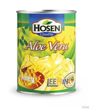 Hosen Aloe Vera in Honey (Lidah Buaya) 565gm 好顺罐装蜜糖芦荟  [15248 15249]