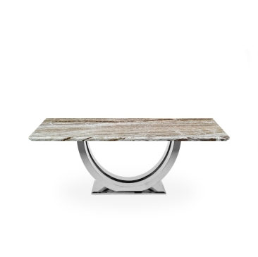 Vanna | Rectangular Marble Dining Table