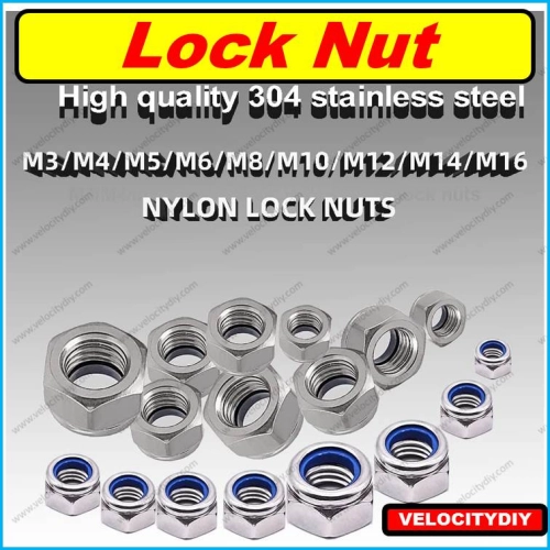 （螺帽）Stainless Steel Lock Nut With Nylon Insert