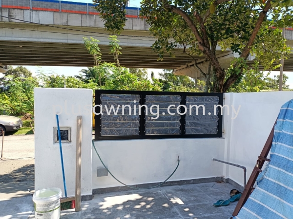 FENCING WITH ALUMINIUM @JALAN LANG KEPALA PUTIH, KEPONG, KUALA LUMPUR  Fencing Selangor, Malaysia, Kuala Lumpur (KL), Cheras Contractor, Service | Plus Awning & Iron Sdn Bhd