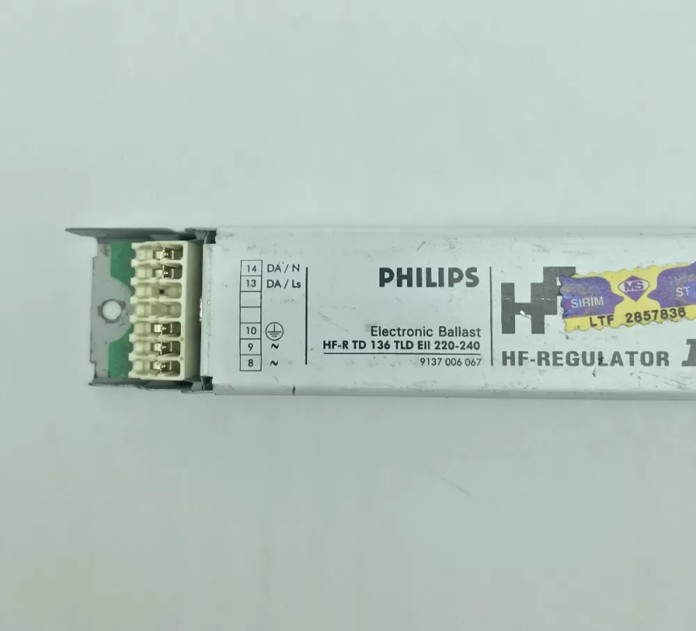 PHILIPS HF-R TD 136 TLD EII 220-240V 50/60HZ DIMMABLE ELECTRONIC BALLAST 9137006067