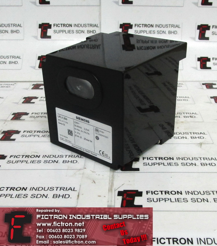 LFL1.333 LFL1333 SIEMENS Control Box Supply Malaysia Singapore Indonesia USA Thailand
