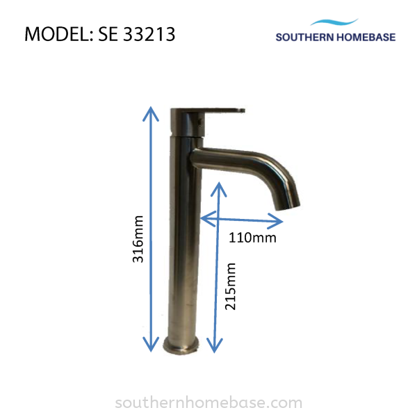 BATHROOM TALL BASIN TAP ELITE SE 33213 Tap Bathroom Johor Bahru (JB) Supplier, Supply | Southern Homebase Sdn Bhd