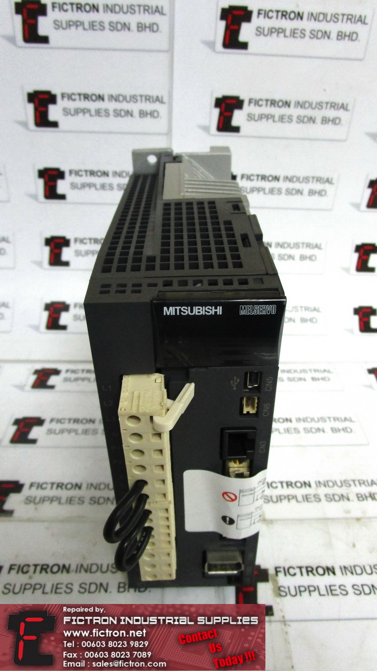 MR-J3-70A MRJ370A MITSUBISHI ELECTRIC AC Servo Drive Supply Repair Malaysia Singapore Indonesia USA Thailand