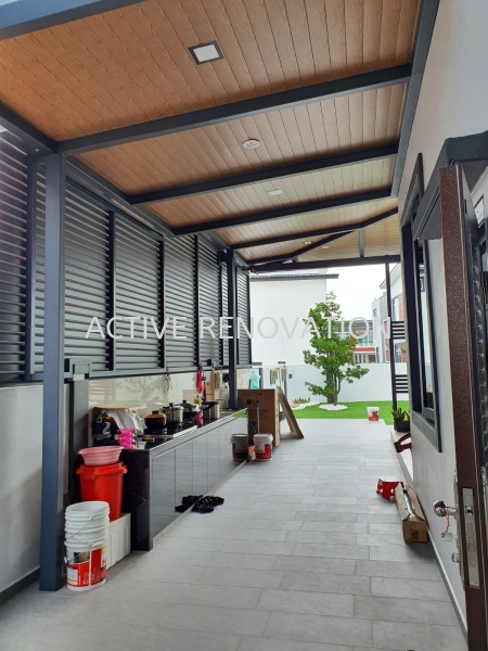 Awning Metal Works, Sky Light Awning Muar, Johor, Malaysia Interior Decorator | ACTIVE RENOVATION CONTRACT