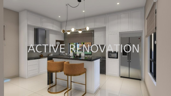 Computer 3D Design Rendering 3D Design Muar, Johor, Malaysia Interior Decorator | ACTIVE RENOVATION CONTRACT