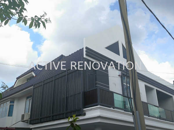 Metal Works Metal Works, Sky Light Awning Muar, Johor, Malaysia Interior Decorator | ACTIVE RENOVATION CONTRACT