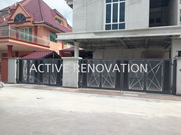 Metal Works Metal Works, Sky Light Awning Muar, Johor, Malaysia Interior Decorator | ACTIVE RENOVATION CONTRACT