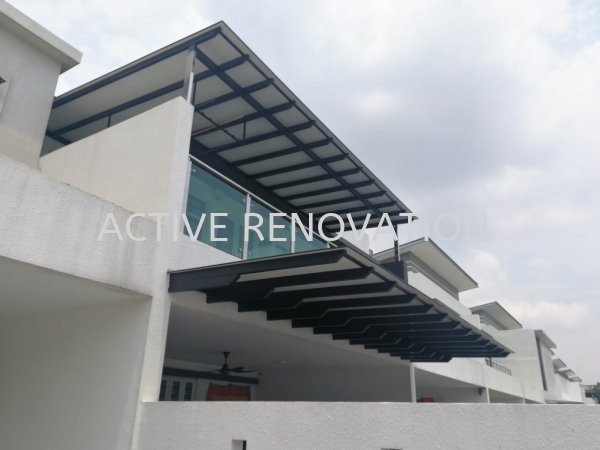 ACP PANEL Awning Metal Works, Sky Light Awning Muar, Johor, Malaysia Interior Decorator | ACTIVE RENOVATION CONTRACT