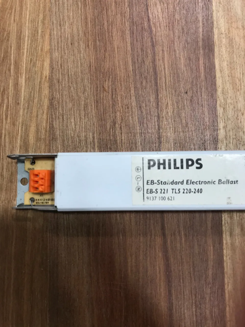 PHILIPS EB-S 221 TL5 220-240V 50/60HZ ELECTRONIC BALLAST 9137100621