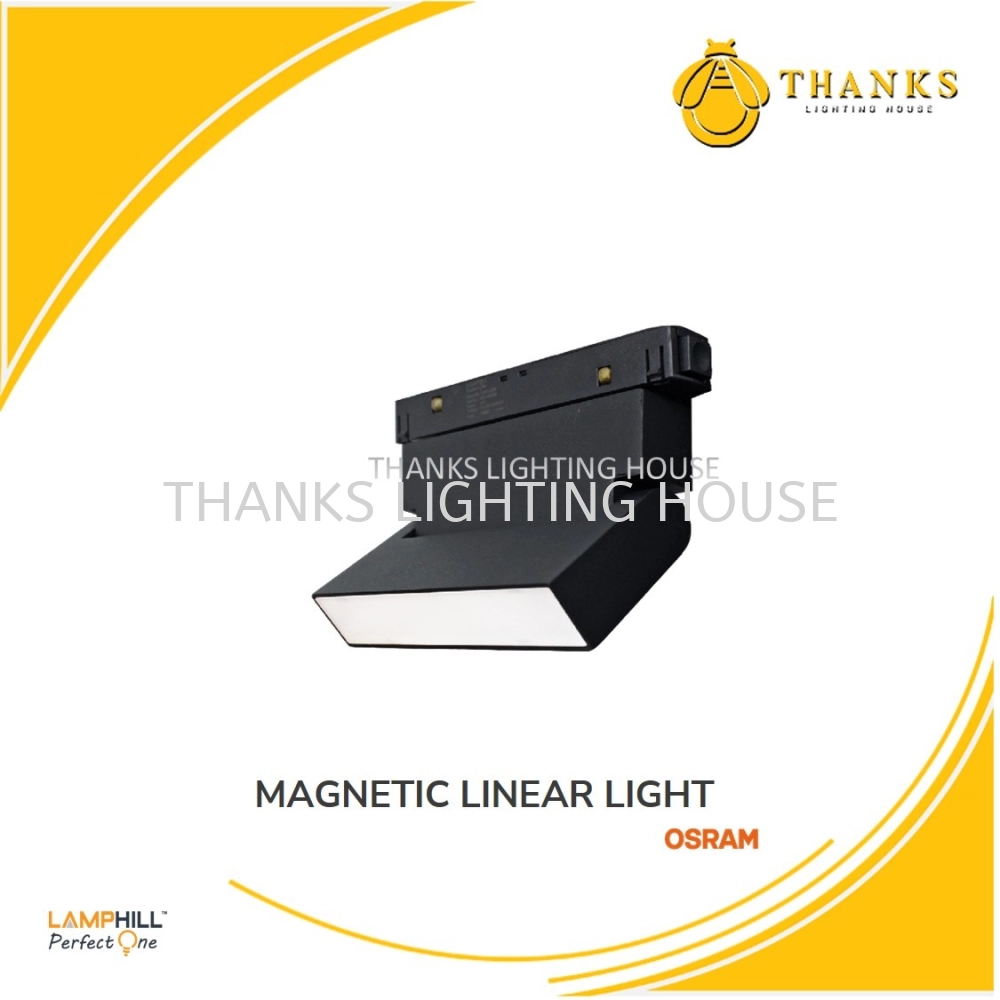 MAGNETIC ADJ LED TRACK LINEAR LIGHT