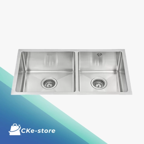 TEKA Undermount Stainless Steel Sink Two Bowls - ARQ 2B 760