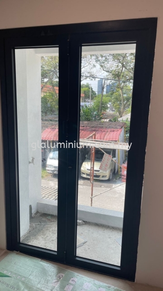 Heavy duty folding door ( powder coated black + 5mm green glass)  Heavy Duty Folding Doors  Selangor, Malaysia, Kuala Lumpur (KL), Cheras Supplier, Installation, Supply, Supplies | GL GLASS & ALUMINIUM TRADING