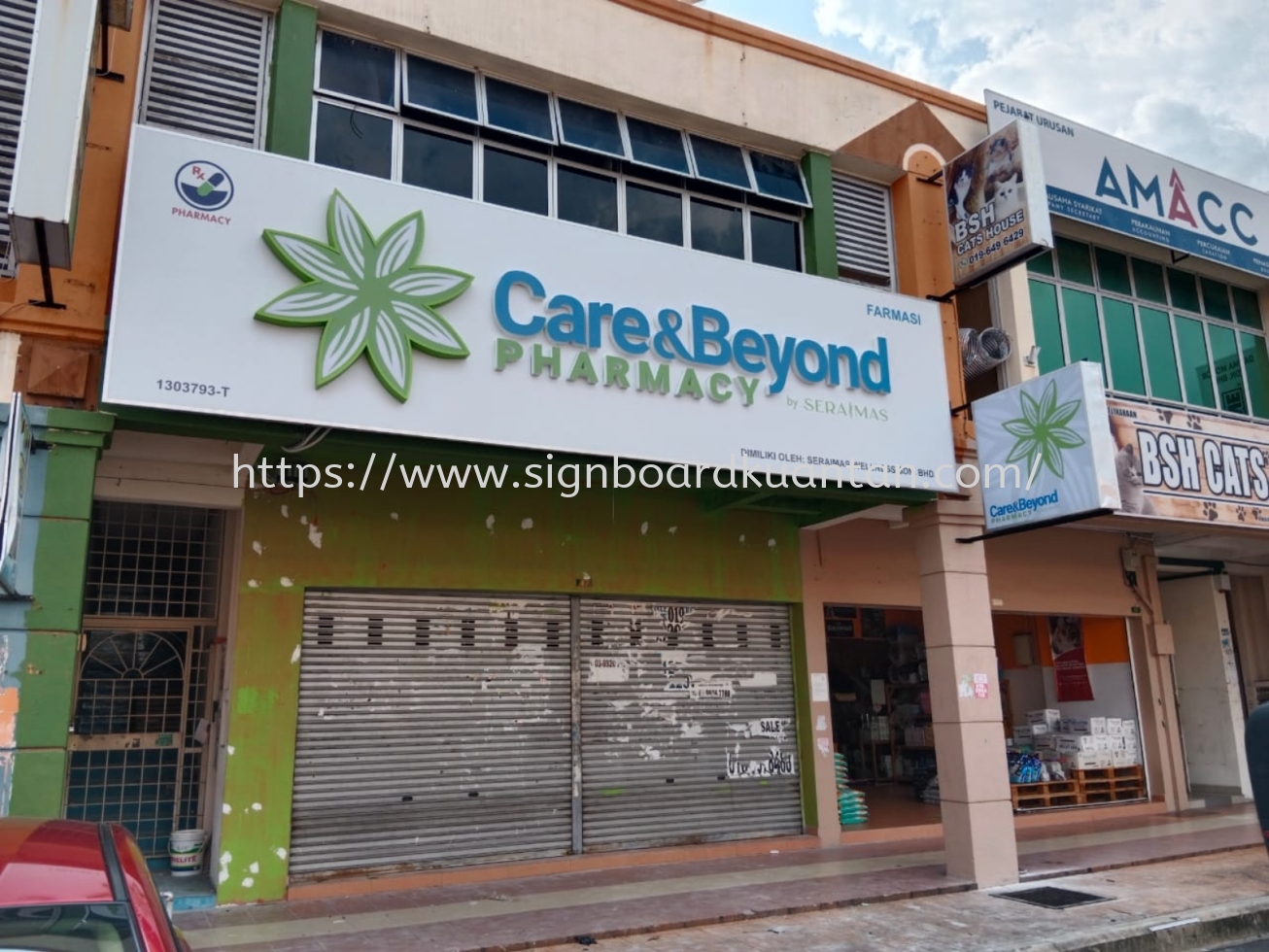 CARE & BEYOND 3D LED FRONTLIT SIGNAGE