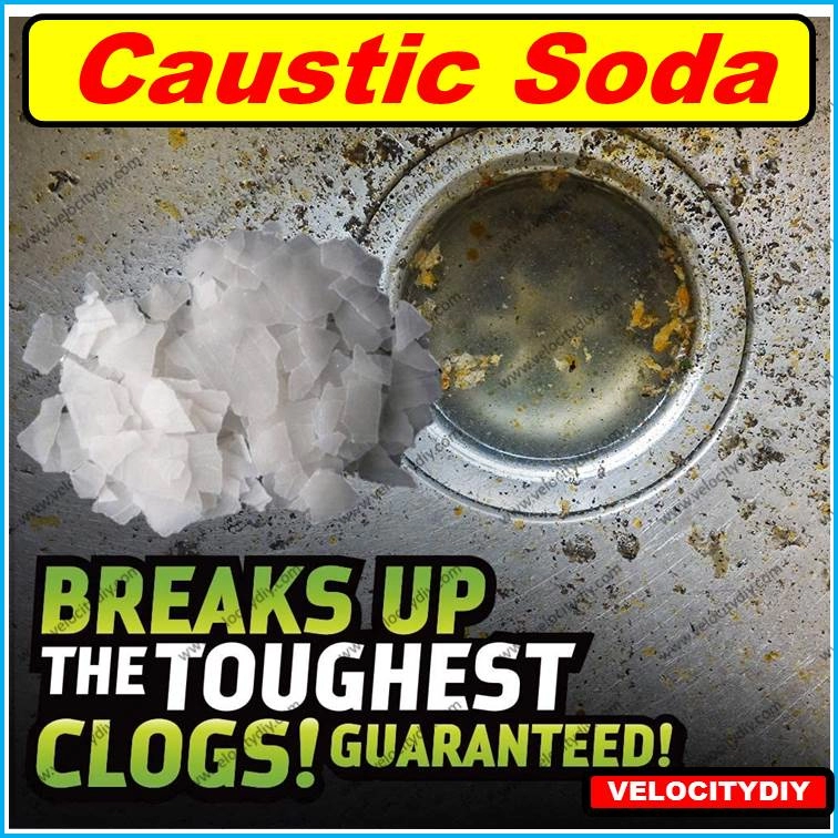 （苏打片）Caustic Soda Flake Drain Clog Remover Anti Clog