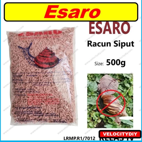 （杀螺药/蜗牛药）Molluscicides Esaro Kill Snail Racun Siput Snail Pallet ±500gm