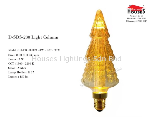 GSL 09089 3W WW D-SDS-230 LED BULB Bulb Selangor, Malaysia, Kuala Lumpur (KL), Puchong Supplier, Suppliers, Supply, Supplies | Houses Lightings Sdn Bhd