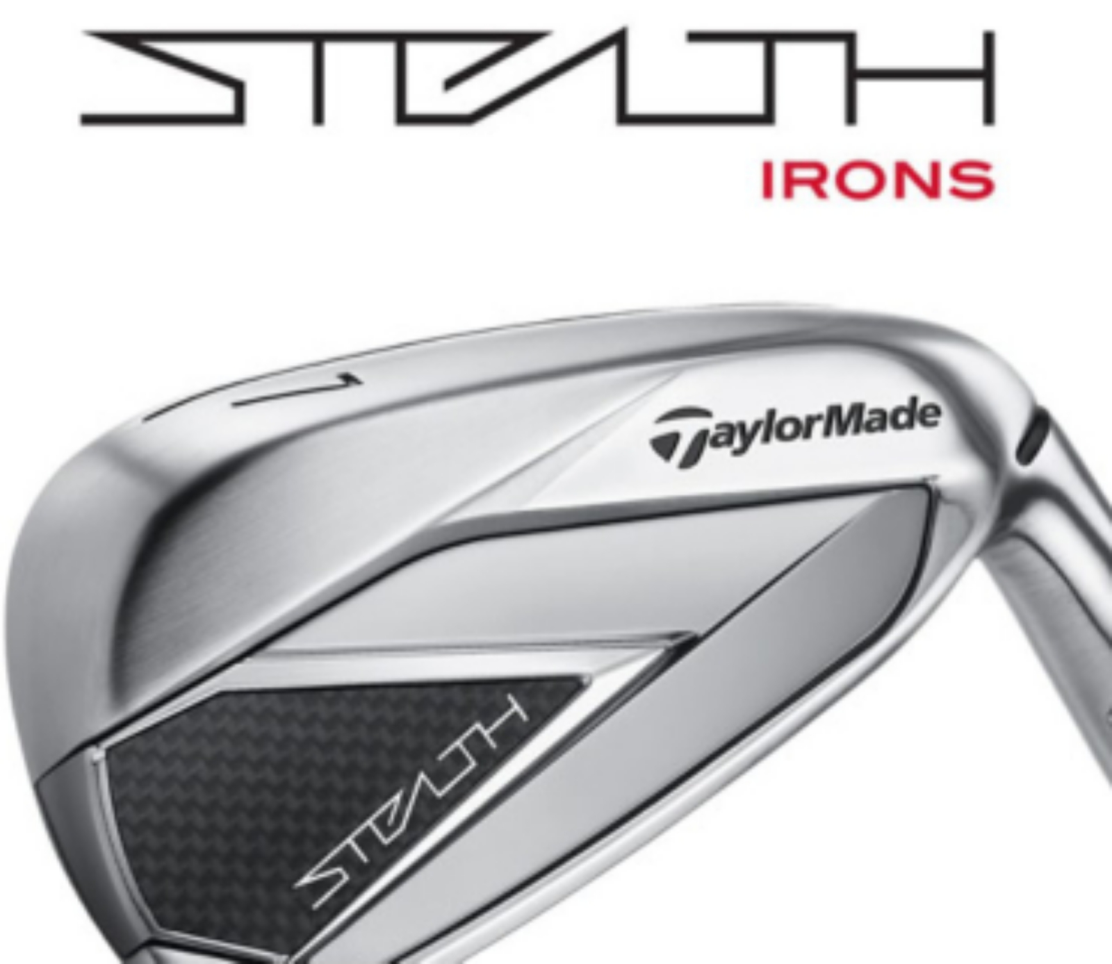 Taylormade Stealth Graphite Tensei Red S Flex Irons 5 to 9ps