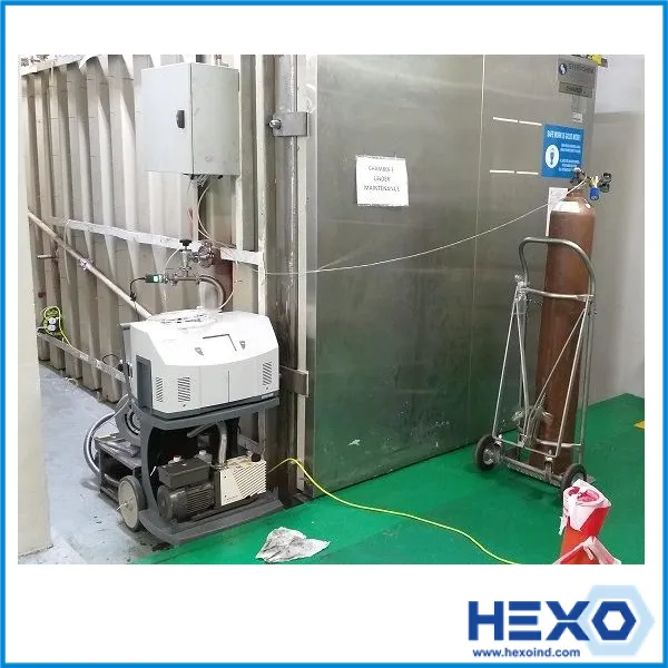 Large Vacuum Chamber Leak Detection for Healthcare Sterilization Process