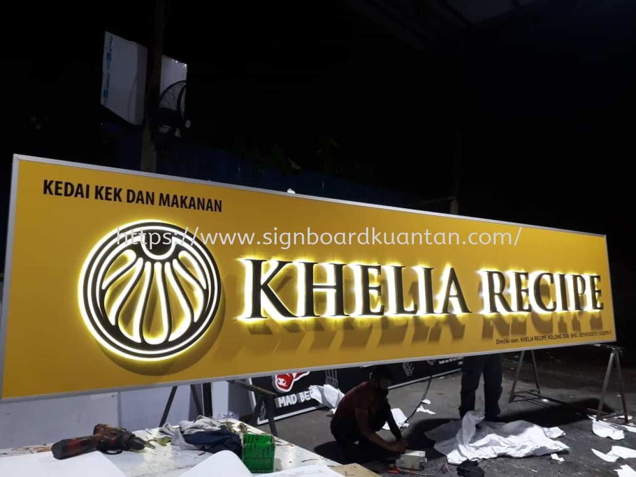 KHELIA 3D LED BACKLIT SIGNAGE