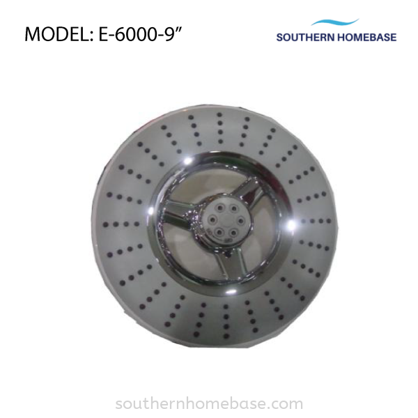 BATHROOM RAIN SHOWER HEAD ELITE E-6000-9" Shower Bathroom Johor Bahru (JB) Supplier, Supply | Southern Homebase Sdn Bhd