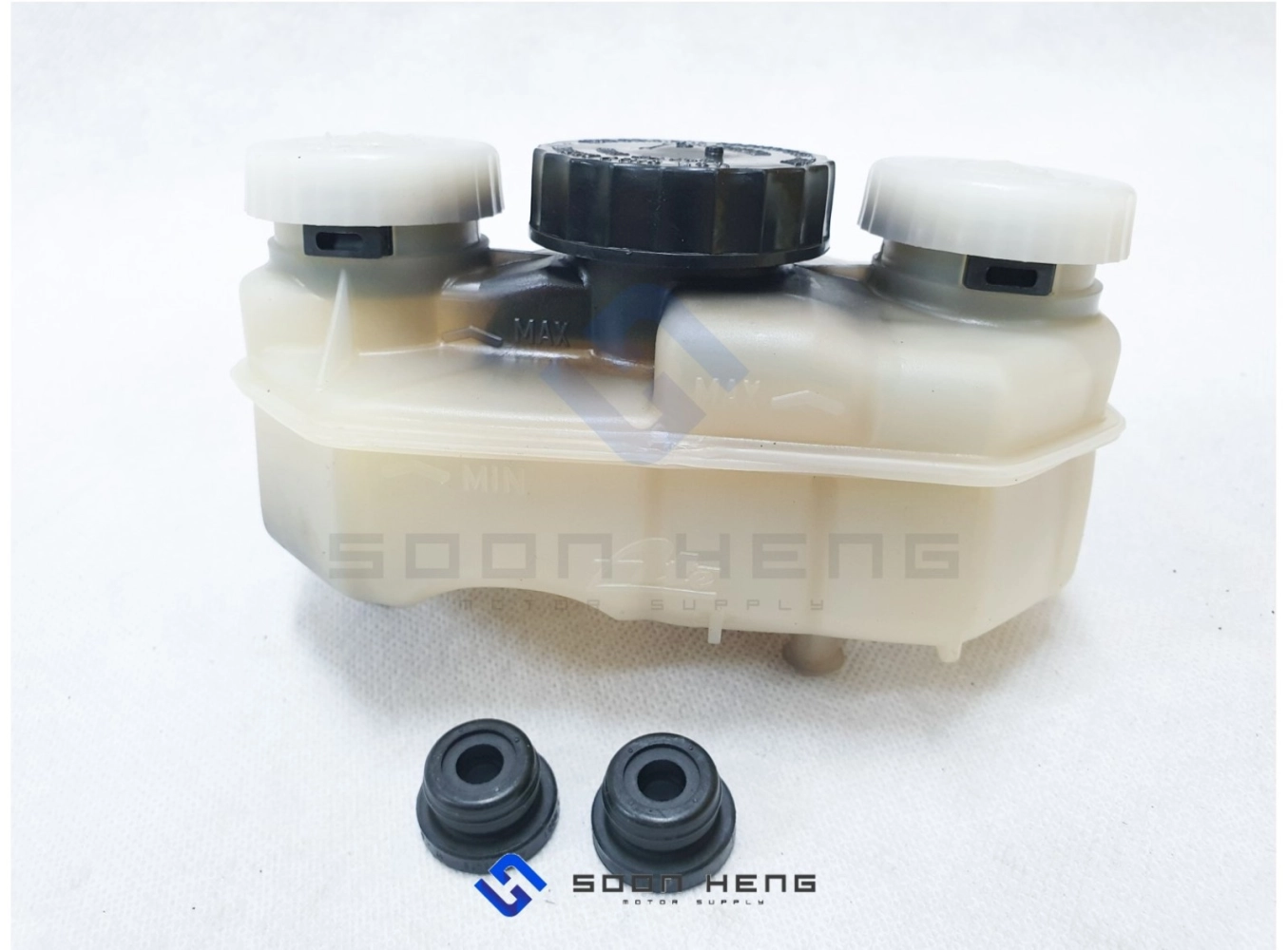 Mercedes-Benz R107, W108, W109, W111, W113, W114, W115 and W116, - Brake Reservoir with Three Chamber (ATE)