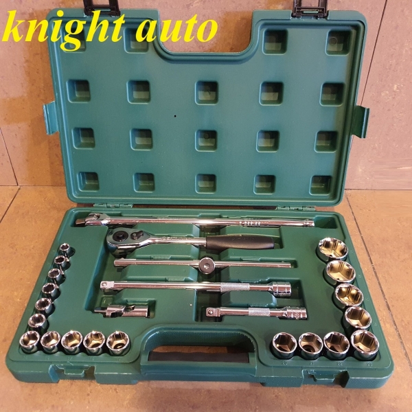 Sata 09061 Socket Wrench Set 1/2DR 6PT 25Pcs ID33178 Sata Hand Tools (Branded) Selangor, Malaysia, Kuala Lumpur (KL), Seri Kembangan, Setapak, Kajang Supplier, Suppliers, Supply, Supplies | Knight Auto Sdn Bhd