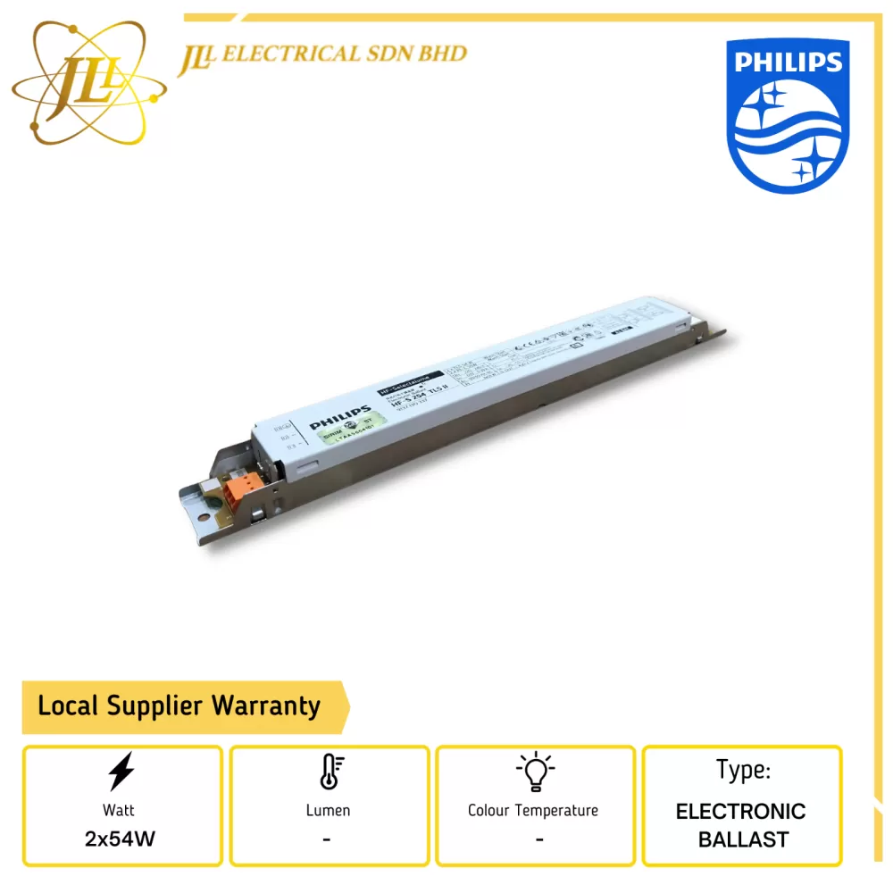 PHILIPS HF-S 254 TL5 II 220-240V 50/60HZ ELECTRONIC BALLAST 913713033766