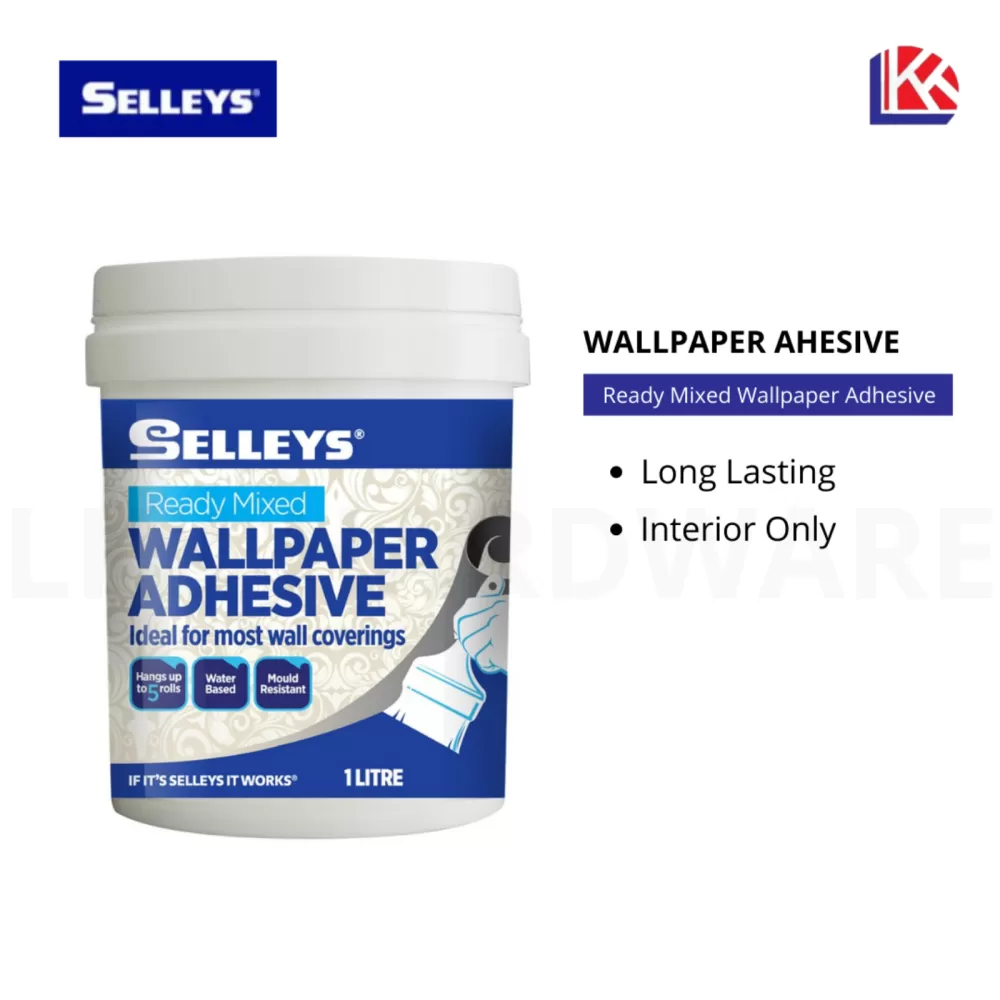 1L Selleys Wall Paper Adhesive Negeri Sembilan, Malaysia, Kuala Pilah  Supplier, Suppliers, Supply, Supplies
