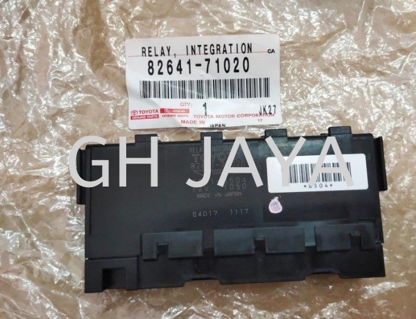 TOYOTA  KUN25 KUN25FUSE BLOCK 82641-71020 [ ORIGINAL ]  Others Kedah, Sungai Petani, Malaysia Supplier, Suppliers, Supply, Supplies | GH Jaya Autoparts Sdn Bhd