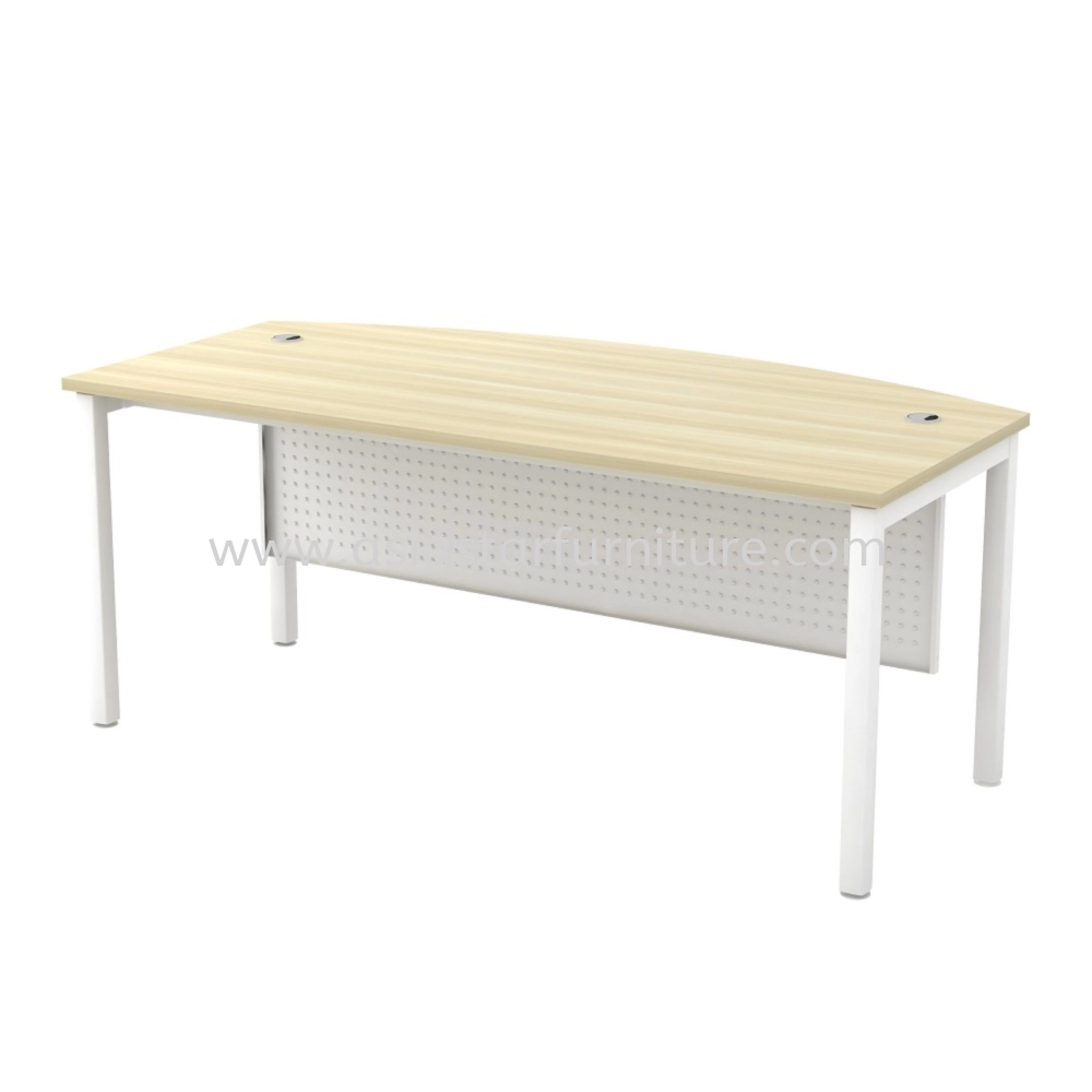 MUPHI 6 FEET D-SHAPE WRITING OFFICE TABLE