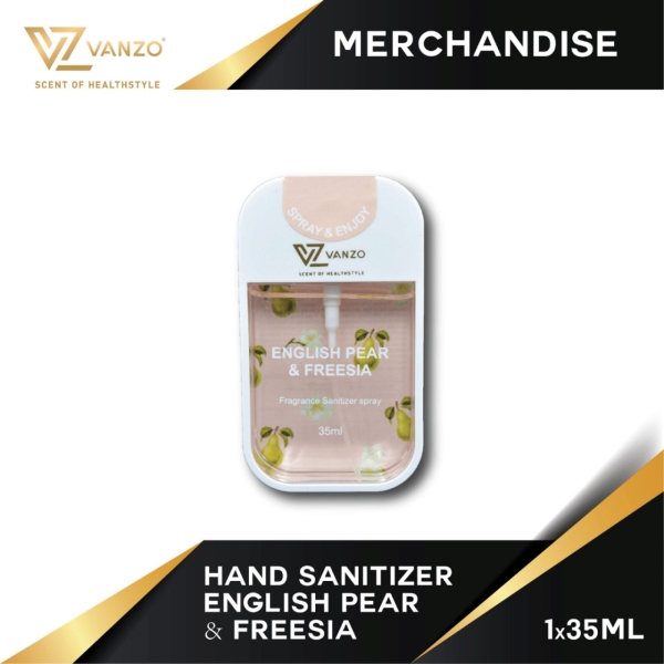 Vanzo Hand Sanitizer English Pear&Freesia 35ml Others Johor Bahru (JB), Malaysia, Ulu Tiram Wholesaler, Supplier, Supply, Supplies | J.B. Cip Sen Trading Sdn Bhd