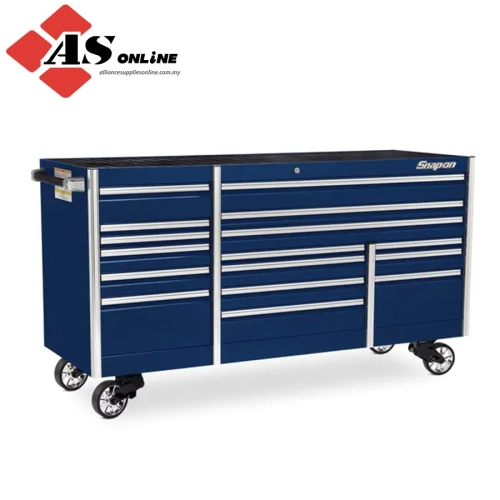 SNAP-ON 84" 16-Drawer Triple-Bank EPIQ Series Roll Cab (Royal Blue) / Model: KETN843C0PCM