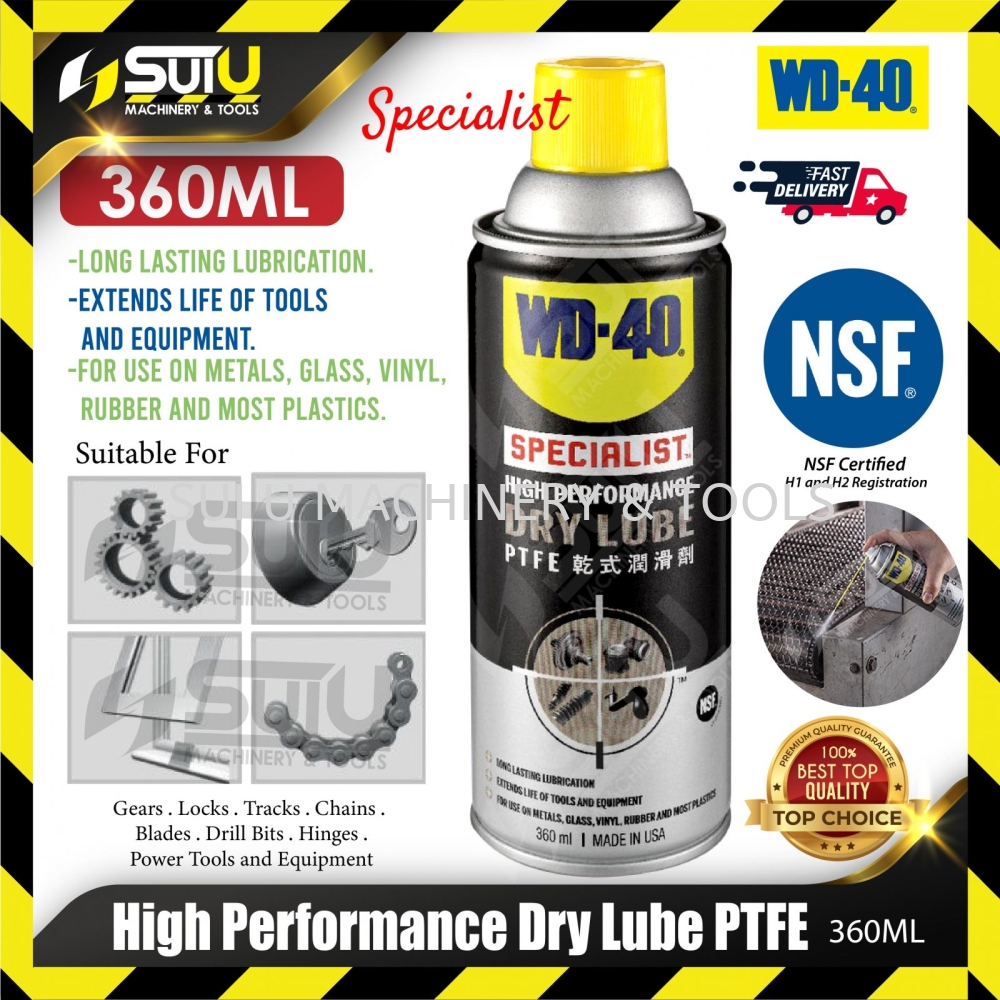 WD40 Specialist High Performance Silicone Lubricant 360ml. PAINT / LUBRICANT  OIL /CHEMICAL Selangor, Malaysia, Kuala Lumpur (KL)