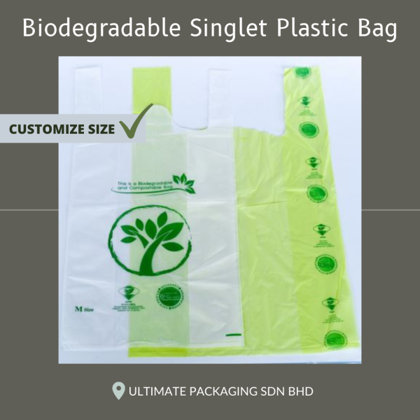  Biodegradable Singlet Plastic Bag Selangor, Malaysia, Kuala Lumpur (KL), Puchong Supplier, Suppliers, Supply, Supplies | ULTIMATE PACKAGING SDN BHD