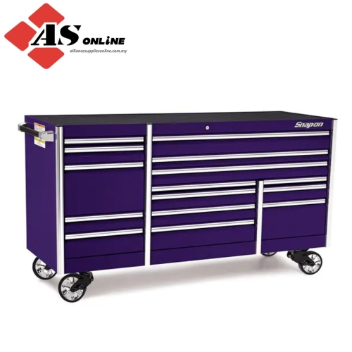 SNAP-ON 84 15-Drawer Triple-Bank EPIQ Series Roll Cab With PowerDrawer  (Plum Radical Purple) / Model: KETP843C0PEV Malaysia, Melaka, Selangor,  Kuala Lumpur (KL), Johor Bahru (JB), Sarawak Supplier, Distributor, Supply,  Supplies