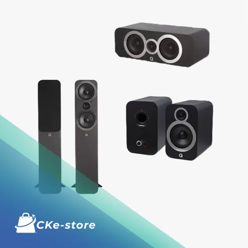 Q Acoustics 3050I + 3090CI + 3010I (5.0 system speaker pack) - Carbon Black