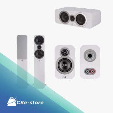 Q Acoustics 3050I + 3090CI + 3010I (5.0 system speaker pack) - Arctic White