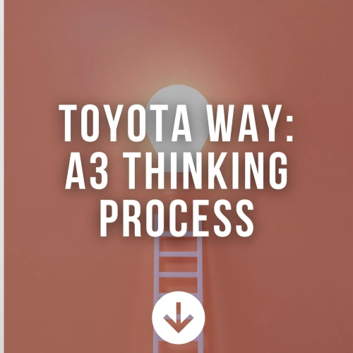 TOYOTA Way: A3 Thinking Process