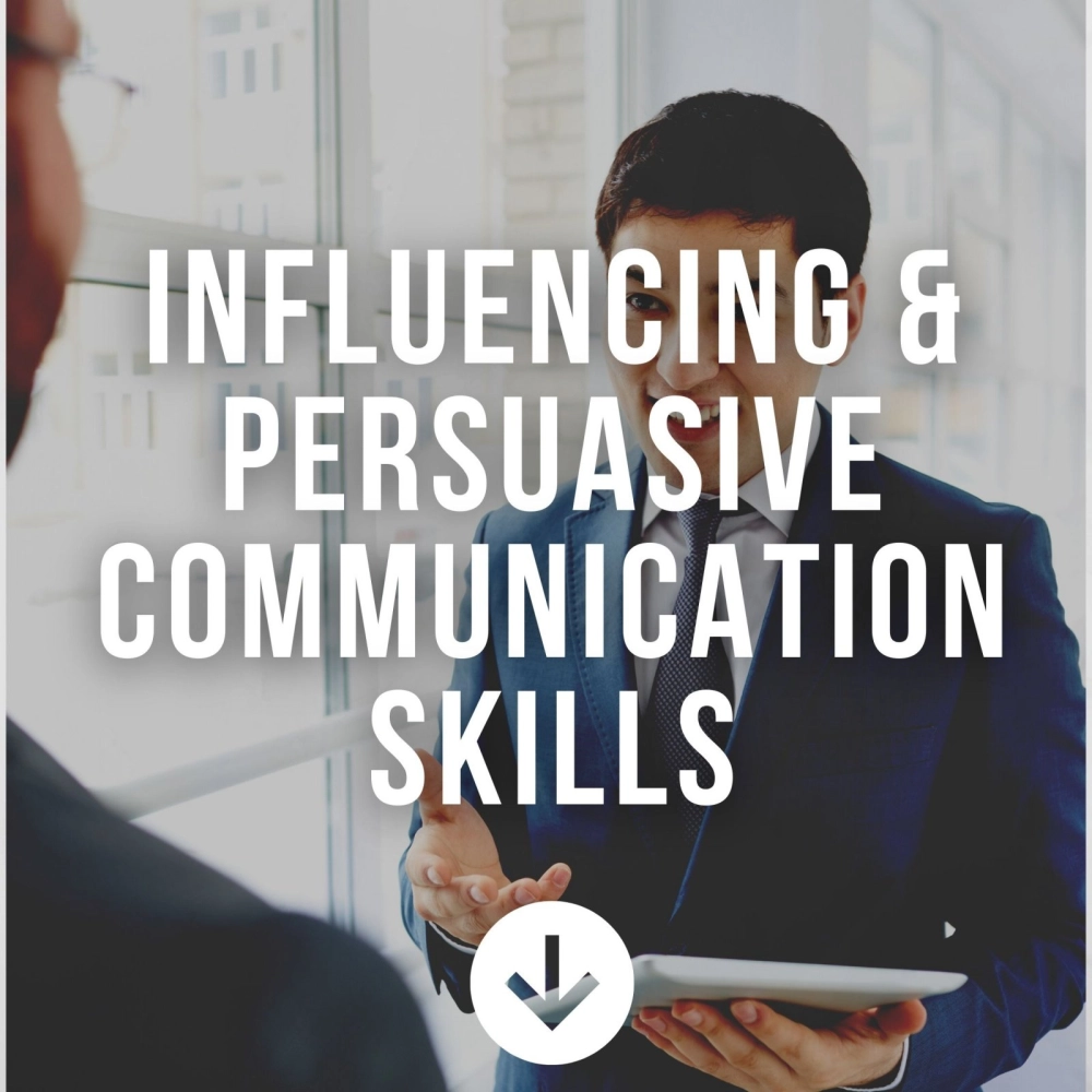 Influencing & Persuasive Communication Skills Job Functions Training ...