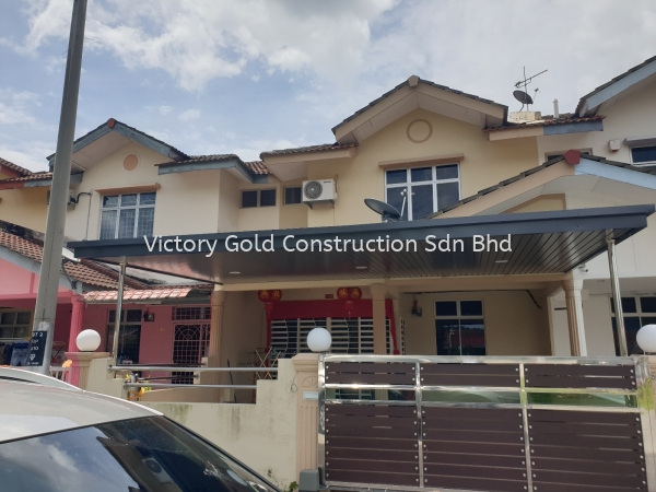 Pu foam ceiling stripe Awning Melaka, Malaysia, Bukit Katil Service, Supplier, Supply, Supplies | VICTORY GOLD CONSTRUCTION SDN BHD