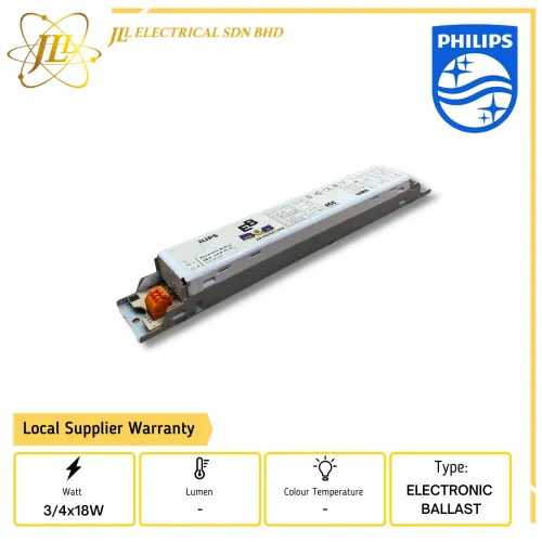 PHILIPS EB-P 3/418 220-240V TLD ELECTRONIC BALLAST 9137130204