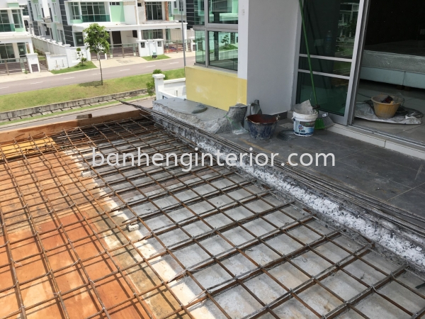 Construction work kempas Utama  Work In Progress  Johor Bahru (JB), Johor, Skudai Service, Renovation, Construction | Ban Heng Interior Design Sdn Bhd