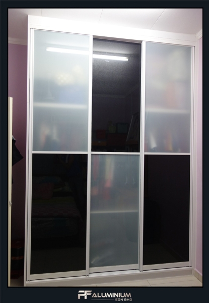 Wardrobe Wardrobe Aluminium Cabinet Seremban, Malaysia, Negeri Sembilan Supplier, Suppliers, Supply, Supplies | PF ALUMINIUM SDN BHD