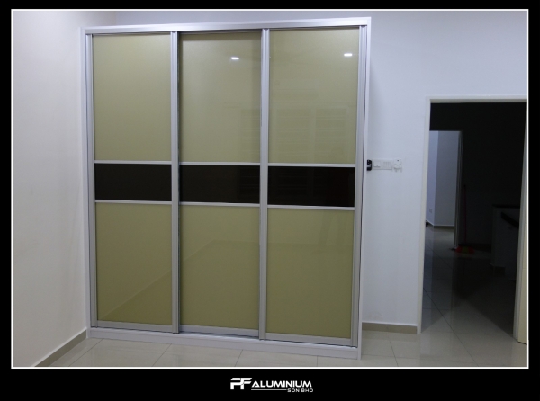 Wardrobe Wardrobe Aluminium Cabinet Seremban, Malaysia, Negeri Sembilan Supplier, Suppliers, Supply, Supplies | PF ALUMINIUM SDN BHD