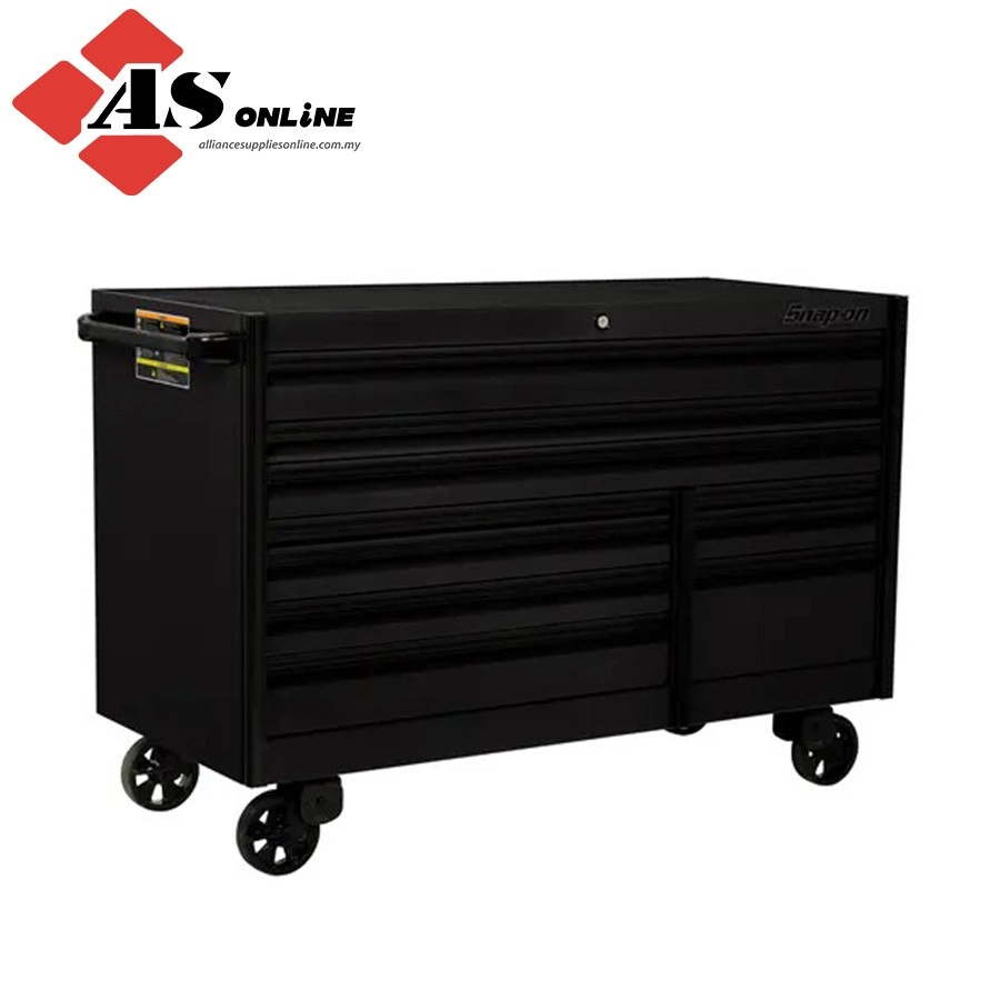 SNAP-ON 68" 10-Drawer Double-Bank EPIQ Series Roll Cab with SpeeDrawer (Gloss Black w/ Black Trim) / Model: KETN682C0BFI