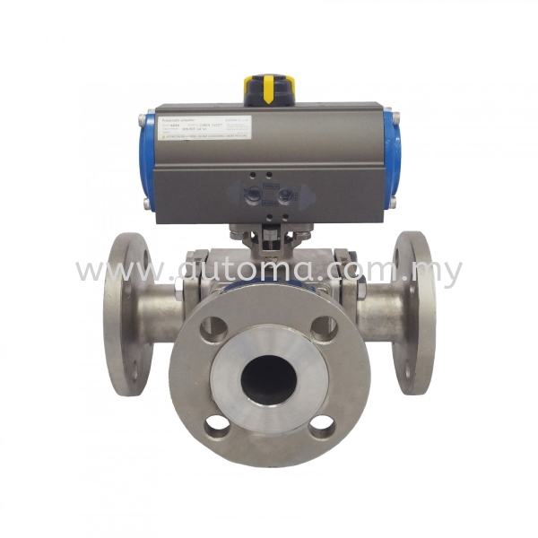 AT34x Flanged Ball Valve ANSI-150 JIS10K Pneumatic Actuator Valve AUTOMATIC VALVE Subang Jaya, Selangor, Malaysia. Supplier, Supply, Manufacturer | TTS Valve Technologies Sdn Bhd