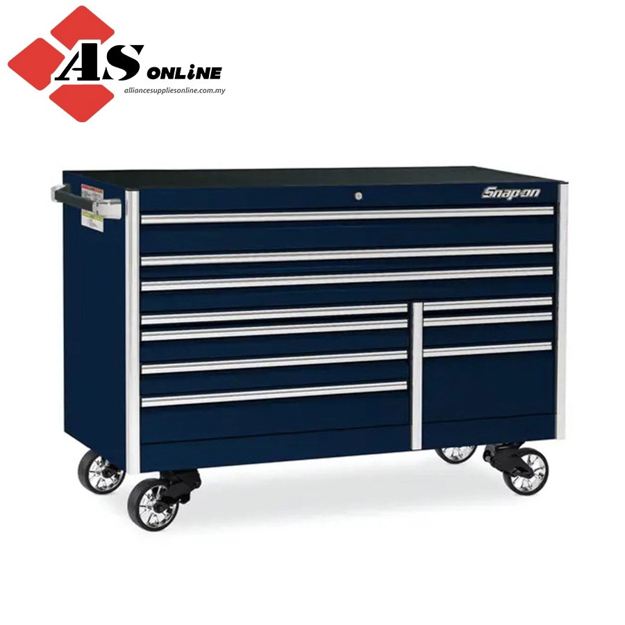 SNAP-ON 68" 10-Drawer Double-Bank EPIQ Series Roll Cab with SpeeDrawer (Midnight Blue) / Model: KETN682C0PDG